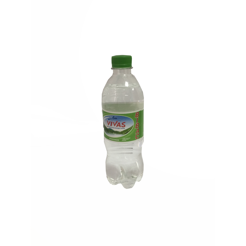 Вода мінеральна ВІВАС, слабогазована, 0,5л